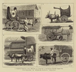 Reisen in Burma, einheimische Fahrzeuge